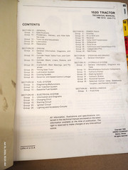 John Deere 1520 Original Edition JAN ’71 Tractor Technical Manual TM-1012