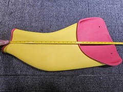(QTY 1 PAIR)Salisbury Sleeve Dipped Class 3 Type I Red/Yellow Extra Curved Large