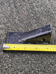 (QTY 2) Heavy-Duty Ripper Point / Scarifier Tooth 4-1/8″ L x 1-1/2″ W x 2″ H