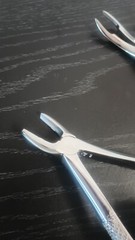 GERMAN STAINLESS EXTRACTING FORCEPS SURGICAL TOOTH EXTRACTION DENTAL 9pcs