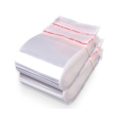 Clear Self Adhesive OPP Bags Cellophane Tape Peel Poly Seal Plastic Packing Bags