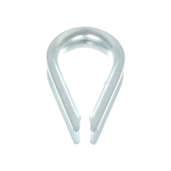 Wire Rope Thimbles – Zinc Plated – Multiple Sizes Available – Standard Duty
