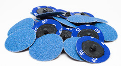 500 – 2″ Roloc Zirc Quick Change Sanding Disc 120 Grit