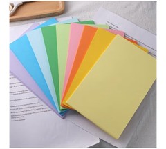 Koogel Blank Index Cards 180PCS Flash Cards Unruled 5 x 8 Inch Note/Study Cards