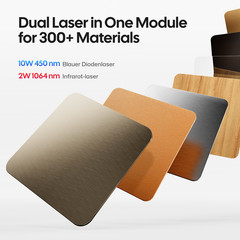 LaserPecker LP4 10W Laser Engraver Cutter 4000mm/s Metal/Wood/Acrylic DIY Marker
