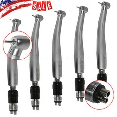 1-5 Pcs Dental High Speed Turbine Handpiece Standard Head+ 4Hole Coupler Yabang
