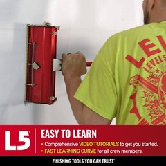 LEVEL5 Finishing Set, Mega Flat Boxes, Corner Finisher + Std. Handles | 4-608