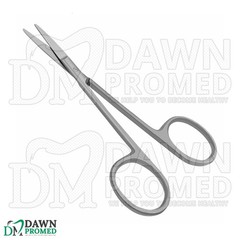 Iris Scissors 3.5″ Straight Round Pattern Dental Veterinary Surgical Instruments