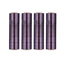 Purple Tint Hand Stretch Wrap Cast Narrow Banding 18″x1500′ 63 Ga 4 Rolls