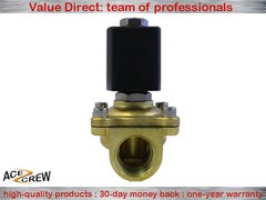 3/4 inch 220V-240V AC Brass Electric Solenoid Valve NPT Gas Water Air N/C