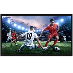 VEVOR 120″ Aluminum Fixed Frame 16:9 Projector Screen Velvet Matte Home Theater