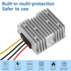 DC 18V-58V to 12V 20A 240W Step Down Converter 18V 20V 24V 36V 48V to 12V Gol…