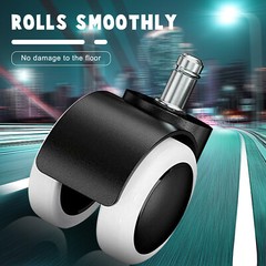 Office Chair Universal Casters Swivel Wheels Replacement Heavy Duty 2 Inch