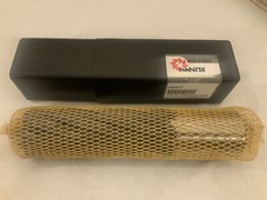 Hanita Carbide End Mill 2-1/2” x7” X 10-3/4” R.250 8 Flute Coolant Fed 41804212