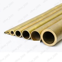 Brass Tube Brass Pipe Length 250mm Select Size OD x ID x length