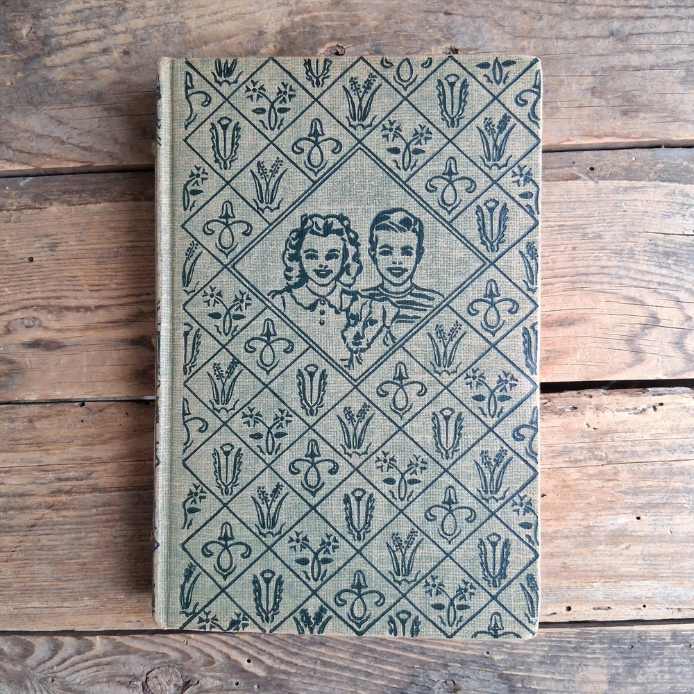 Handmade Junk Journal Old Book Vintage Bobbsey Twins Solve a Mystery Blank Diary