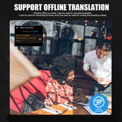 Language Translator Device 138 Languages Two-Way Instant Voice Photo Translation