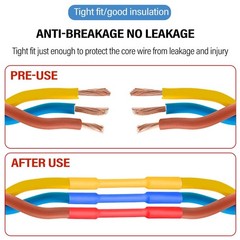 530Pcs HEAT SHRINK TUBING Insulation Shrinkable Tube 2:1 Wire Cable Sleeve W BOX