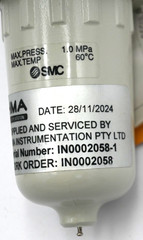 SMC HI-200060 HOBREPRESSURE REGULATOR ASS. 0-4BAR 1 4G AW20-F02-2BG AW20-F20-2-B