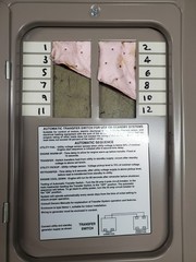 Cutler Hammer/Briggs And Stratton 12 Space Load Center Transfer Switch Cover