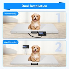 Portable Digital Livestock Vet Scale Hog Pet Dog Sheep Goat Scale 300kg x 0.1kg