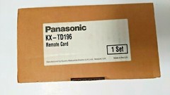 Panasonic KX-TD-196 Remote Card REQUIRES PRO INSTALLER