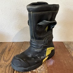 PAIR HAIX FIRE HERO MENS SIZE 7.5 FIREFIGHTING BOOTS LEATHER