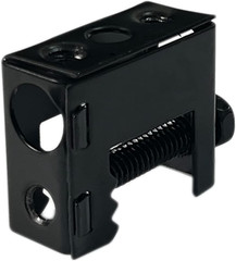 100 Packs Beam Clamps, 1/4″-20 Black Steel Bolt-on Clamp Hangers