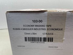 ECONOMY Cantech Masking Tape 2.8″ wide (72mmx55mm) – case of 12 rolls