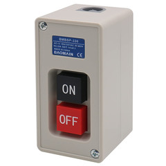 3 Phase on off Push Button Switch, 220V/240V 30A Industrial Motor Starter Switch