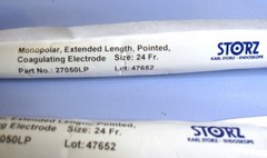 LOT of 3x Karl Storz 27050LP, 24 Fr, Extended Length, Pointed, Sealed