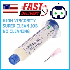 KINGBO RMA-218 Solder Flux Paste 10cc Syringe Tube Rework BGA Reball SMT SMD PCB