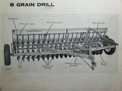 John Deere B Grain Drill Predelivery Instructions Manual PDI-M15553M j8 10/68