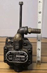 John S Barnes SC-866 Hydraulic Gear Pump Cast Iron Untested Core Forklift…