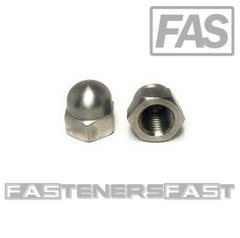 (1) 7/8-9 Stainless Steel Hex Acorn Cap Nuts 18-8 (1 Piece)