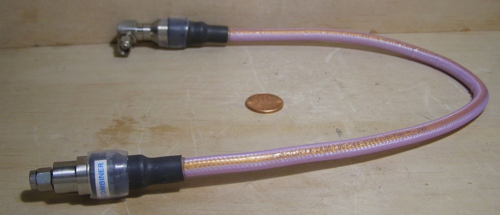 FLORIDA RF LABS LAB-FLEX 290 CABLE APPROX.18″ … (RFIN SMIQ) (PI COMBINER)