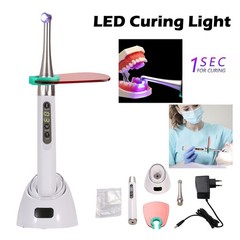 Dental Wireless Curing Light 1 Second Cure Lamp 2500mw/cm2 385nm-515nm ILED Type