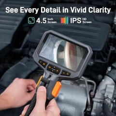 TwoWay Articulating Automotive Borescope Camera