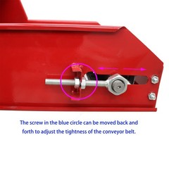 Auto Feed Hay Crusher 220V Straw Corn Cutter Pulverizer 6 Blade with Conveyor