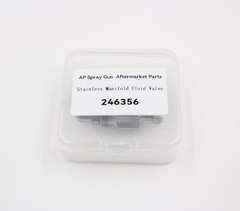 Aftermarket 4Pcs 246356 fluid VALVE fits Fusio Air Purge AP Spray Gun