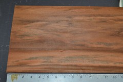 Tigerwood Raw Wood Veneer Sheet 9 x 35 inches 1/42nd UGLY! 7649-34