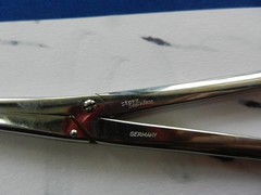 E6235 Storz N8280 Fraenkel 2.5×8.0mm Cup Curved Laryngeal Forceps 20.2cm Length