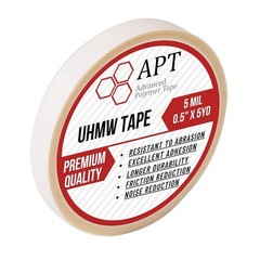UHMW (Ultra-high Molecular Weight) Polyethylene Tape, Resists Abrasion, Impact,
