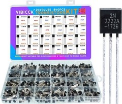 24 Value 840 Piece Assorted TO92 Transistors PNP NPN Bipolar Power Transistor