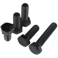 M10 1.0 Fine Thread Grade 8 Alloy Steel Full Thread Hex Head Bolts Screws DIN933