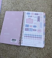 Yoobi x LoveShackFancy Weekly/Monthly Student Planner 2026-2027 Small