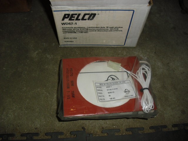 Pelco WD57-1 window defroster Kit for EH5700 Series Camera Housing enclosures