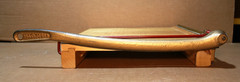 Vintage Ingento No. 4 Paper Cutter Guillotine Trimmer Wood Cast Iron 12 X 12”
