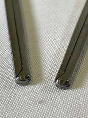 Pair of Millennium Surgical Kocher Clamps Straight 12″ 1×2 Teeth General Surgery