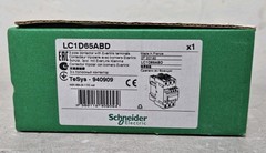 Schneider Electric TeSys Contactor 3P 65A 24VDC EverLink LC1D65ABD Made in 🇫🇷